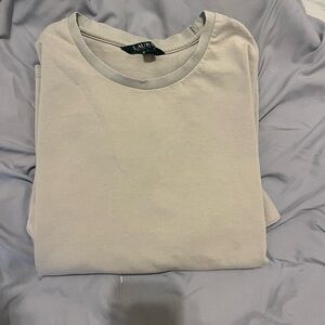 Ralph Lauren Light Beige Crewneck Long Sleeve Tee